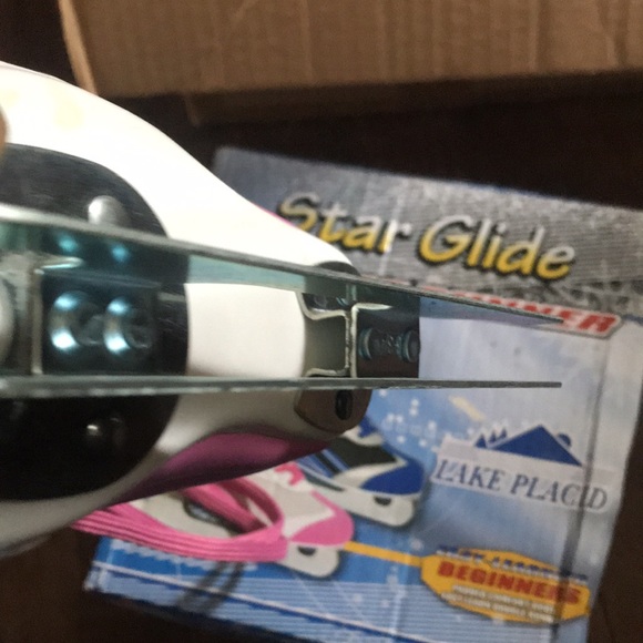 Starglide Size 11 Junior Girls Double Runner Beginner Figure Ice Skate Pink NWOT - Picture 3 of 4